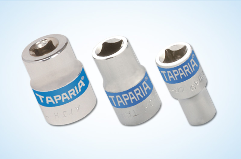Taparia square drive socket set deals
